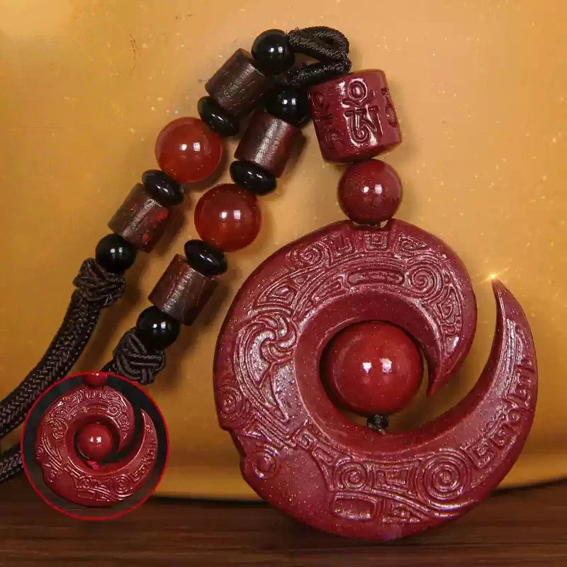 Cinnabar Necklace - Get Wealth