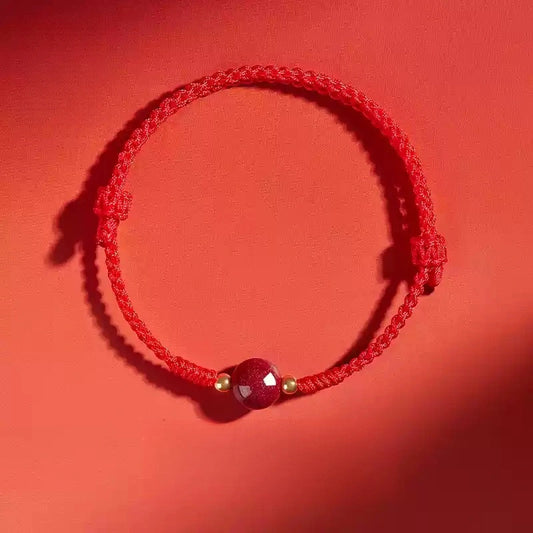 Cinnabar Bracelet--Bless yourself and your friends with health and longevity
