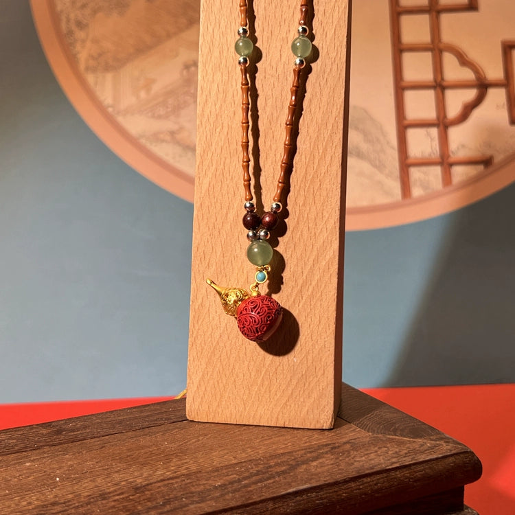 Cinnabar Necklace--Get Love