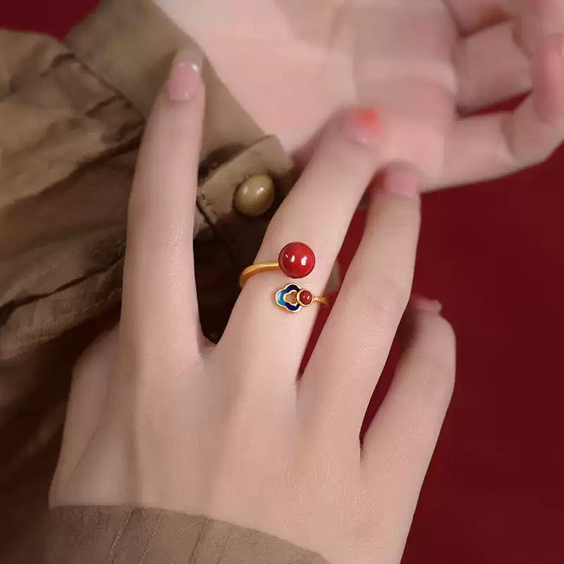 Cinnabar Ring - Get Wealth