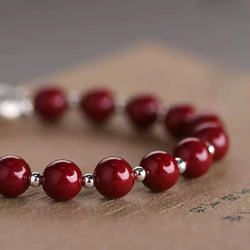 Cinnabar Bracelet - Remove Bad Luck