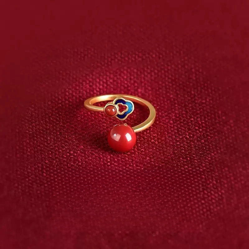 Cinnabar Ring - Get Wealth