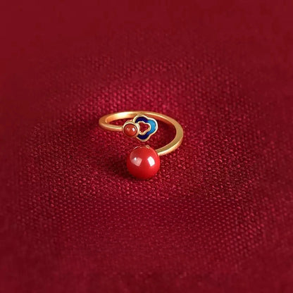 Cinnabar Ring - Get Wealth