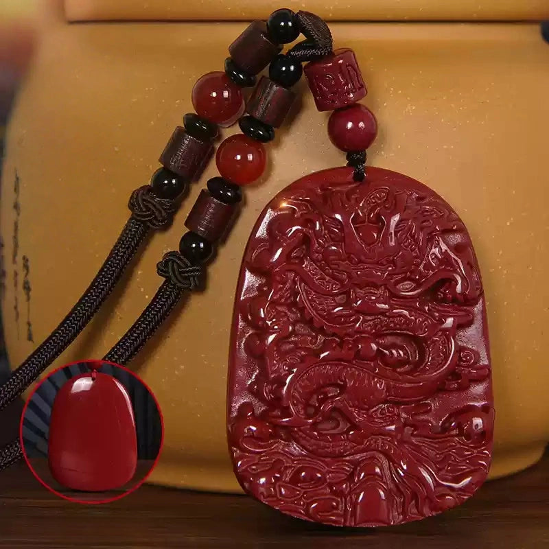 Cinnabar Necklace - Get Wealth