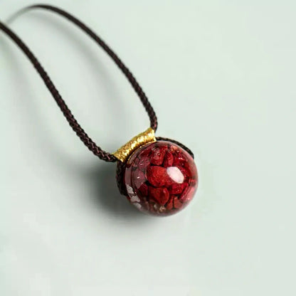 Cinnabar Necklace - Get Wealth